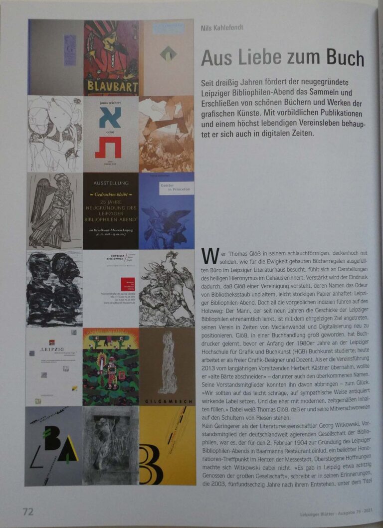 Zeitungsausschnitt des Presseartikels
