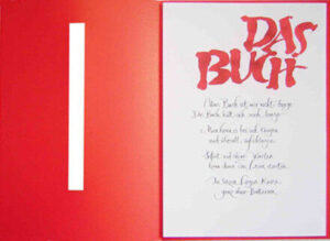aufgeschlagenes Buch